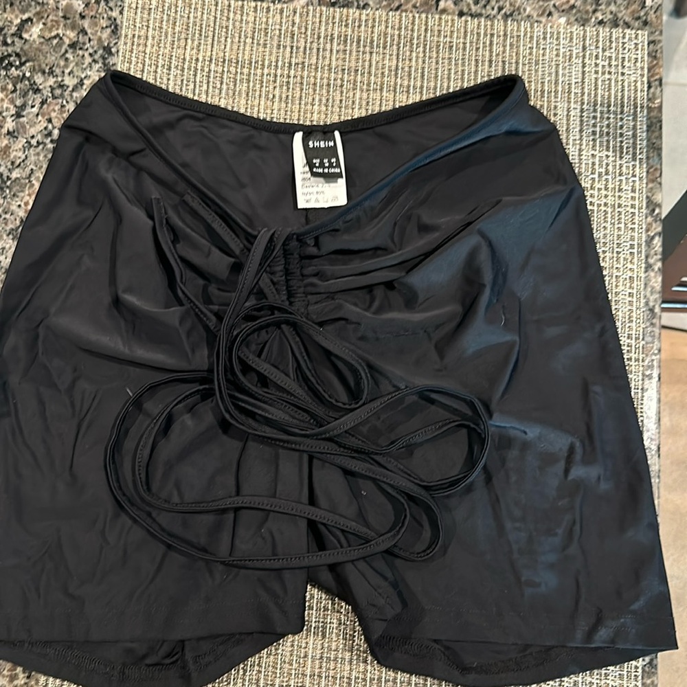 Black shorts from Shane size medium 80% nylon
